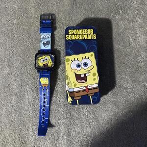 SpongeBob Burger King Have It Your Way Watch With Original Tin Needs Battery